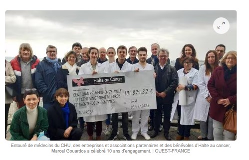 Ouest France 10 ans d’engagement contre le cancer