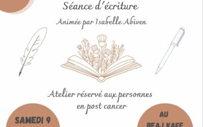Résilience Atelier d’écriture Samedi 9 novembre 24