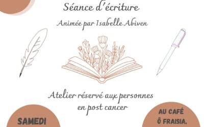 Séance d’écriture le samedi 15 mars