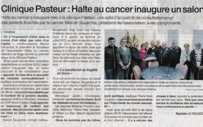 Belle inauguration à Pasteur