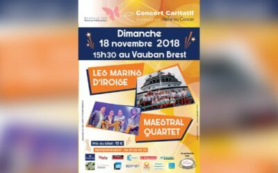 Concert caritatif au Vauban à Brest – Halte au Cancer