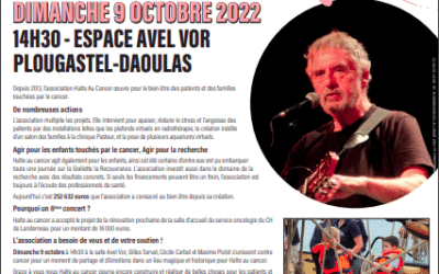 Notre concert du dimanche 9 octobre approche !